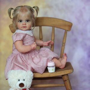 Realistic Reborn Baby | 22" Maggi Awake Baby Doll Girl | Reborn Dolls Shop Online | Reborn Shoppe