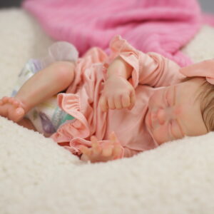 Reborn Baby Girl | 20" Indianna Noah Reborn Doll | Real Lifelike Sleeping Silicone Reborn Baby | Reborn Shoppe